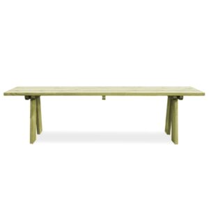 idaXL Garden Bench Impregnated Pinewood 170x38x45cm Patio Furniture Sea
