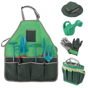 AXOC Kids Gardening Set Portable Outdoor Toys Gardening Tools Set for Boys and Girls