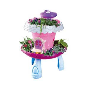 Fairy Garden Kit DIY Assembly Outdoor Garden Toys with All Supplies and Accessories Mini Gardening Tools for Baby Girls 1Set