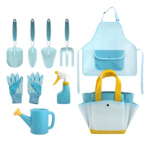 Happyyami 1 Set Kids Gardening Tool Set Mini Hoe Rake Garden Tools Set Toys Beach Sand Toys Children Planting Digging Tools