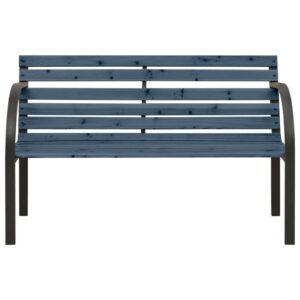 Children Garden Bench 81 cm Chinese Fir Wood Grey