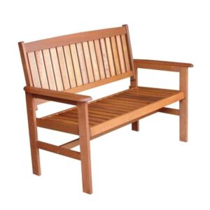 Tropicana Garden Wooden Bench – 2 Seat Garden Bench – Outdoor Furniture