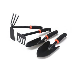 Baums Life Garden Tools Set Heavy Duty Gardening Set 4 Piece Succulent Tools Kit Garden Hand Tools Gift Sets for Women