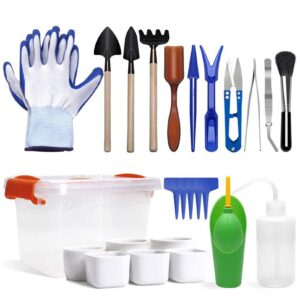 MKNZOME Mini Garden Tool Set 41PCS