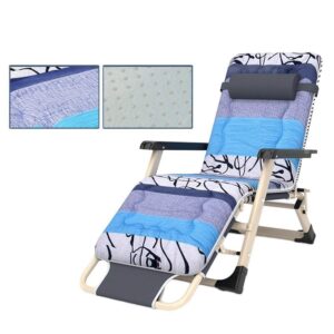 GAOZHEN Patio Chairs Reclining Sun Loungers Zero Gravity Chaise Lounges Outdoor Garden Rocking Deck Chair For Beach Camping Support 440lbs Dark gray (Color : With Cushions)