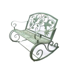 DICOINA 41-inch Antique Courtyard Rocking Chair