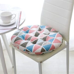 Set of 4 chair cushions with laces