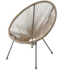 Natural Look String Chair Cabana Chair Moon Chair Garden Egg Chai