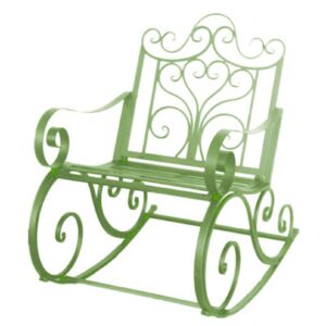 Outdoor garden bench terrace rocking chair