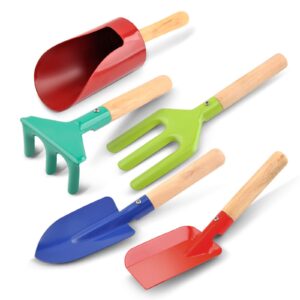 Hao-zhuokun 5PCS Kids Gardening Tools Set