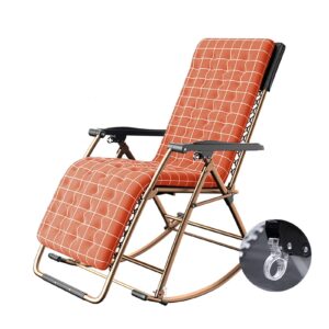 HAOTING Outdoor Recliner Outdoor Foldable Rocking Chair