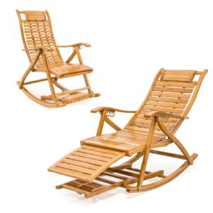 Foldable Wooden Rocking Chairs