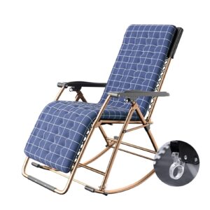 HAOTING Outdoor Recliner Outdoor Foldable Rocking Chair