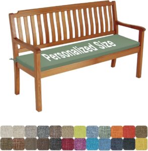Custom Garden Patio Bench Cushion