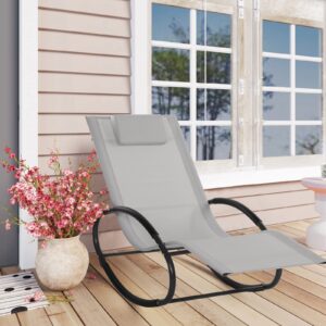 Garden Padded Rocking Chair