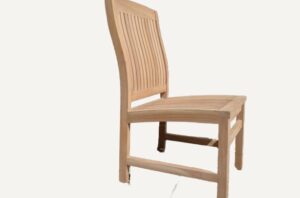 Field & Hawken - Marlborough Teak Garden Chairs - 2 Chairs | Teak Outdoor Dining Chairs |Quality Certified Indonesian Plantation Teak | Delivered Fully Assembled