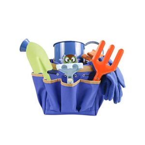 Kids Garden Tools Set with Storage Bag - Outdoor Toys for Boys & Girls