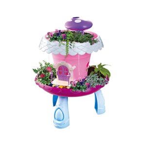 Fairy Garden Kit DIY Assembly Outdoor Garden Toys with All Supplies and Accessories Mini Gardening Tools for Baby Girls 1Set