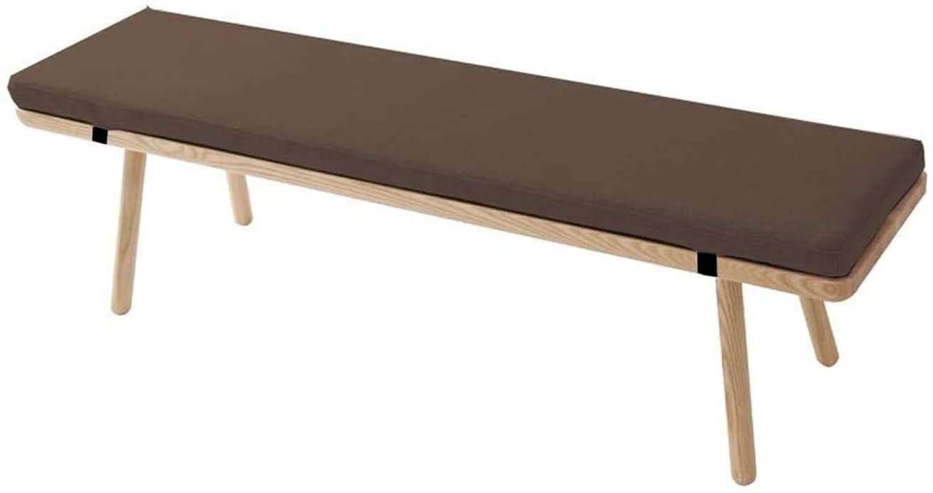 Muyuuu Living Room Bench Cushion 2 or 3 Seaters Durable Kitchen Seat Pads for Wooden Bench Dining Bench Lounger Garden Bench