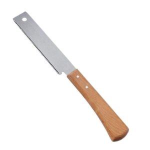 FMONH Woodworking Hand Saw SK5 Carbon Steel Tenon fine Tooth Wooden Handle Saw Gardening Tool