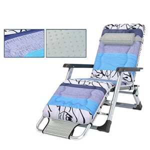 GAOZHEN Folding chair Oversize Adult Rocking Chair Outdoor Patio Zero-Gravity for Heavy People Folding Reclining Rocker for Garden Lawn Deck Door Porch Support200kg armchai