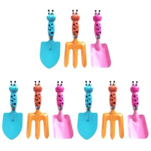 YARNOW 3 Sets Kids Gardening Hand Tools Children Beach Sandbox Toy Sand Beach Trowel Garden Tools Safe