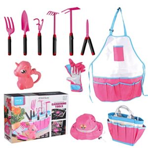 Gardena Children's Garden Tools Set for Children 11-Piece Gardening Tools Including Watering Can