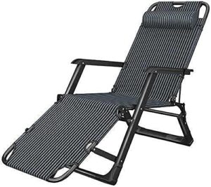 GDLQ Deck Chairs Recliner,Recliner Chairs Outside,Outdoor Garden Rocking Chair Relaxing Chair,Sun Lounger,Beach Sunbathing,Cushion Covers Recline