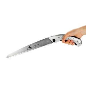 Esenlong 270mm/10.62in Practical Portable Hand Saw for Landscape Gardening Orchard Wood Pruning Cutting Supplies with Cove