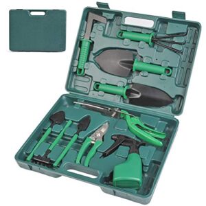 ZZLZZL TIMESETL Anti-Rust Garden Outdoor Lawn Shears and Shovel Water Sprayer Durable Storage Bag for Women and Me