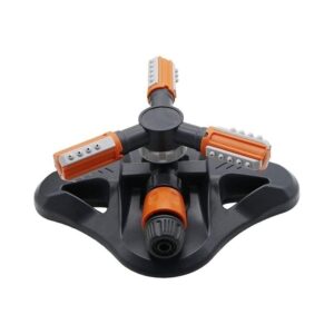 Accessories for lawn spraying Adjustable 360 Degree 3-arm Rotating Sprinklers Grass Lawn Automatic Watering Nozzles Garden Agriculture Irrigation Device Irrigation equipme