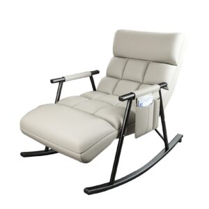 Upholstered Folding Rocking Chair