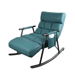 WYCSAD Upholstered Folding Rocking Chair