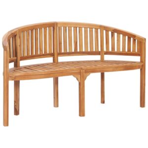 Lechnical Solid Wooden Teak Garden Outdoor Bench