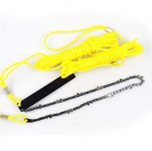 XINDONG Hand Saw Gardening Pocket Chain Saw Kit ，High Branch Saw 24 Inches Thin Tooth Type