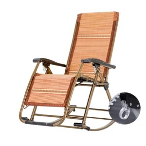 HAOTING Outdoor Recliner Foldable Rocking Chair