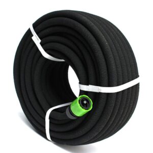 50M Black Porous Irrigation Soaker Hose Watering Dripper Pipe Lawn Garden Tool Equipment (Size : 6 points)