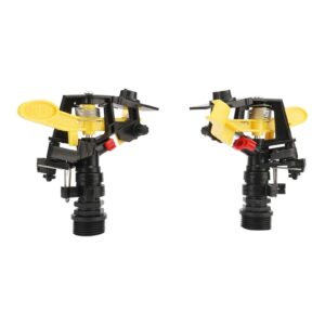 Gardening Irrigation Dripper Garden 3/4 Inch External Thread Rotating Sprinkler 360 Degree Automatic Watering Rocker Nozzle 10 Lawn Agricultural Irrigation Equipme