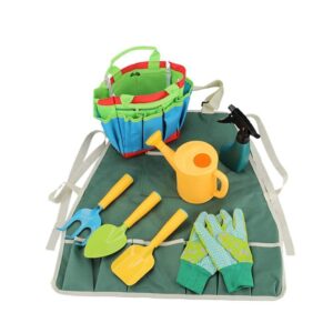 Oyria Beach Toy Garden Shovel Planting Tool Children Multifunctional Garden Play Game Kits for Kids Outdoor Garden Flower Vegetable Planting Tools