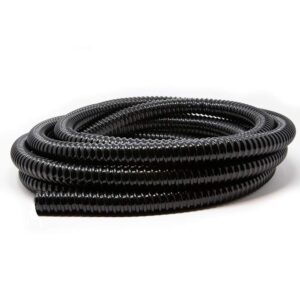 Beckett Corporation 2010BC 1 Inch by 20 Feet Corrugated Vinyl Tubing for Water Garden or Pond