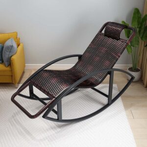 HQHM S-shaped Rocking Chair Relaxing Chair