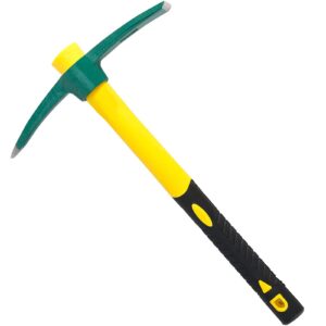 ZEONHEI 1 PCS 17.7 Inch Pick Heavy Duty Mattock Hoe