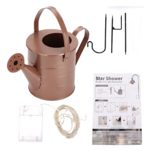 Outdoor Flower Shower Garden Art Watering Can with Hook for Garden Table Patio Yard Pathway Walkway Decoration Garden Showers