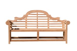 Field & Hawken - Lutyens Garden Bench - 4 Seater Garden Bench - 1.8m Solid Teak Lutyens Bench / 6ft Bench - Assembled Bench (Ready to Use)