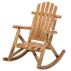Rocking Chairs Antique Large Single Adults