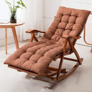 Garden Rocking Chair with Extended Cushion