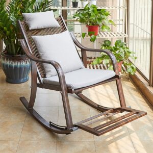 Garden rocking chair Terrace lounge bench seats