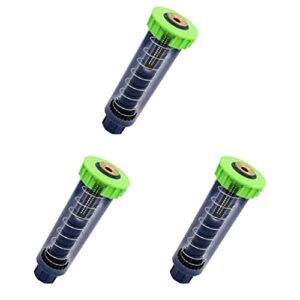 YARNOW 3pcs360 Spring for Nozzle Head Planter Beds Cooling Lawn Equipment Nozzleor Watering Sprinklers Heads Degree with Garden Rotary Spray Loaded Adjustable Irrigatio