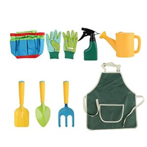 Mrisata Kids Gardening Tools - 13/11/8 pcs Gardening Tools Includes Washable Apron