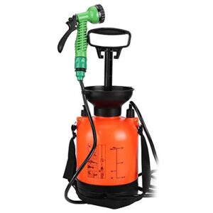 Fdit Multi-function Portable Garden Sprayer Lawn Garden Irrigation Sprayer Sprinkler Agricultural Watering Equipment (3L)